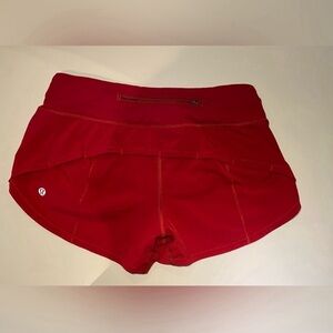 LULULEMON Speed Up Shorts 4-way Stretch Low-Rise Lined 2.5" Inseam Women's 4